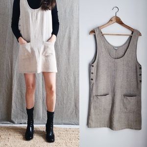 Oatmeal Jumper Dress